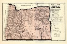 State Map, Marion and Linn Counties 1878